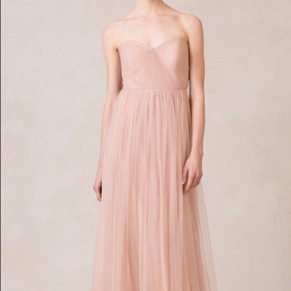 Jenny Yoo: Anabelle Tulle Blush Gown (size 10) - Picture 7 of 7